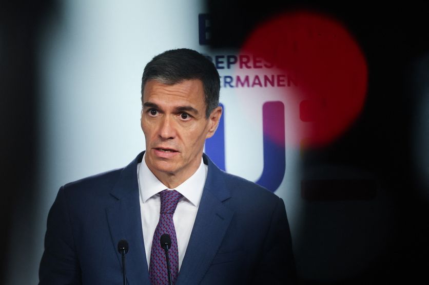 European Council summit in Brussels Pedro Sanchez face aux accusations de corruption à Madrid