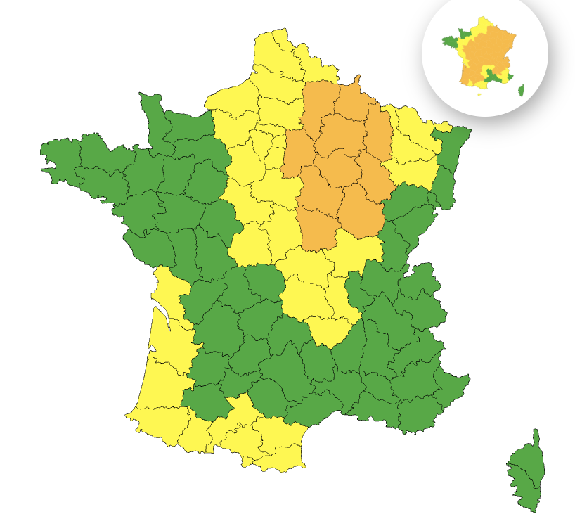 7640fe0c-fcfe-427d-bc34-8005836c93b9 Chaleur sur la France: Vigilance rouge et restrictions pendant la Fête de la musique
