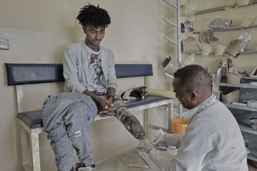 Ethiopia Tigray's Disabled Conscription forcée des jeunes Tigréens en Éthiopie
