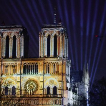 FRANCE-RELIGION-HERITAGE-MONUMENT-NOTRE-DAME Visite du Pape Léon XIV en France en 2026