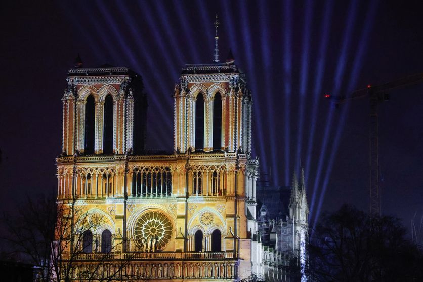 FRANCE-RELIGION-HERITAGE-MONUMENT-NOTRE-DAME Visite du Pape Léon XIV en France en 2026