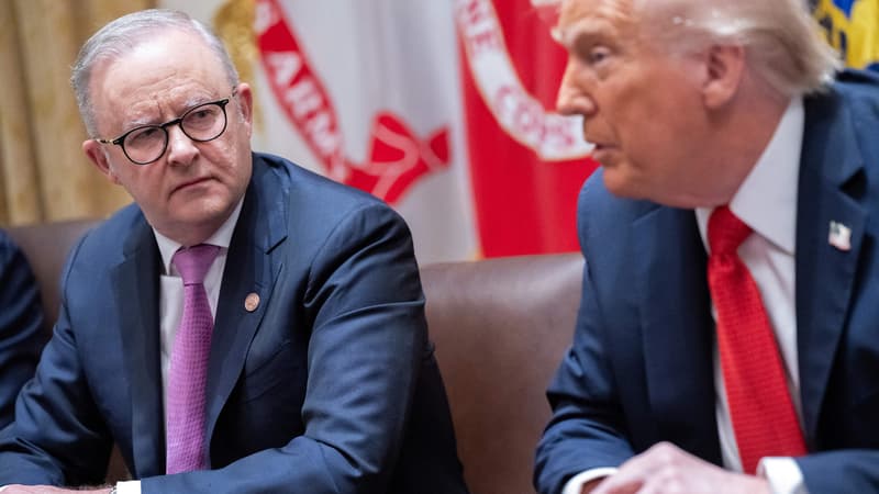 8fb07b39-20c0-4c7d-80f2-f9741a2f4c2e Trump et Albanese en désaccord sur les droits de douane liés au travail forcé