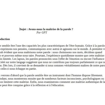 b272d5eb-e401-4f4c-90f2-6b4e344051e3 Analyse des performances des IA à l’épreuve de philosophie du baccalauréat