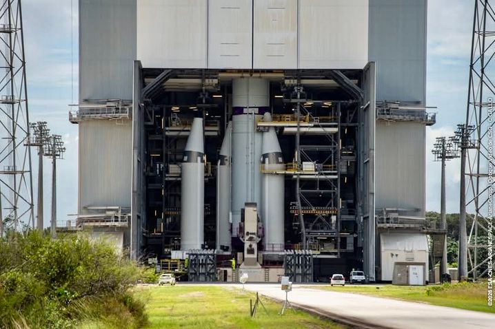 b946f60e-4b4a-4a62-992f-b671dfe1814e Ariane 6 : Nouveau Lancement avec Boosters P160C pour Amazon Leo