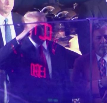 Donald Trump hué lors d’un match de la finale NBA à New York