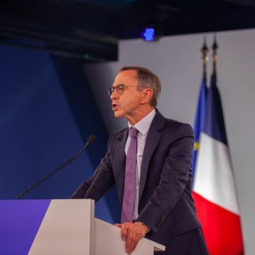 Bruno Retailleau Launches His Presidential Campaign At His First Rally Bruno Retailleau lance sa campagne présidentielle au Parc floral de Paris