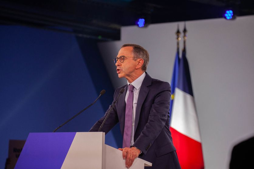 Bruno Retailleau Launches His Presidential Campaign At His First Rally Bruno Retailleau lance sa campagne présidentielle au Parc floral de Paris