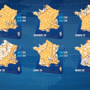 La canicule historique frappe la France