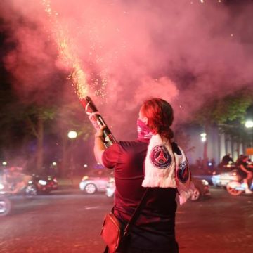 Incidents après la victoire du PSG en Ligue des champions