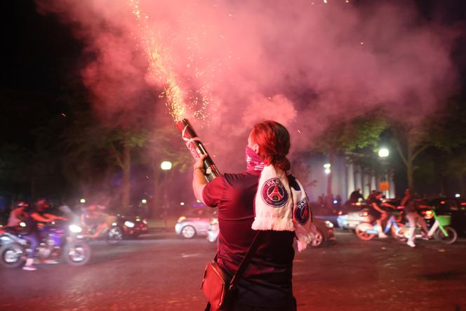 c7d54bc2-1074-46cf-bd59-f818b317a337 Incidents après la victoire du PSG en Ligue des champions