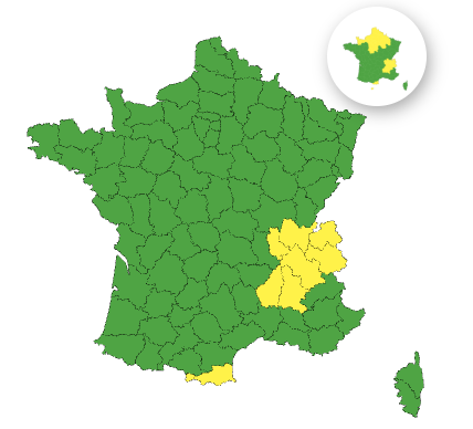 de735059-3f7b-4951-aaa0-9be5716ea7f9 Vigilance Jaune Pluie-Inondation en France