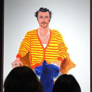 fbeaa6a5-e4f2-4ed1-ac85-26fc2573552a David Hockney et le portrait de Harry Styles