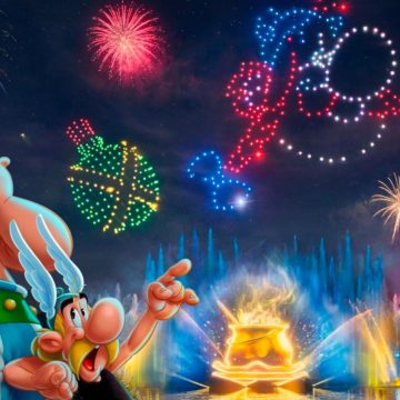Spectacle de drones et nouveautés estivales au Parc Astérix