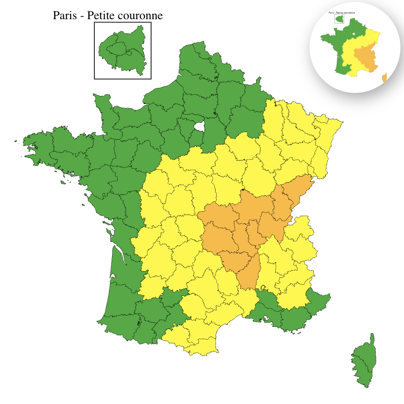 18be7f90-e13e-4032-8fd2-763da2966813 Alerte Orange pour Orages et Canicule en France