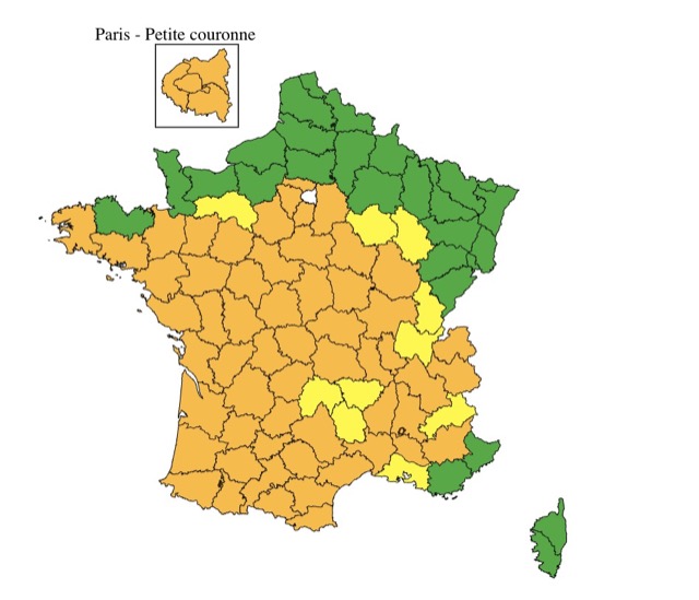 217de7fd-b1ee-4b8f-9660-4cd8a6ecec09 Vigilance orange pour canicule dans 61 départements le 7 juillet