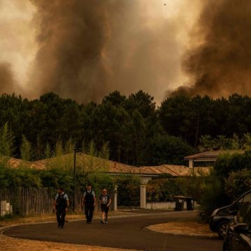 Les incendies en Europe du Sud