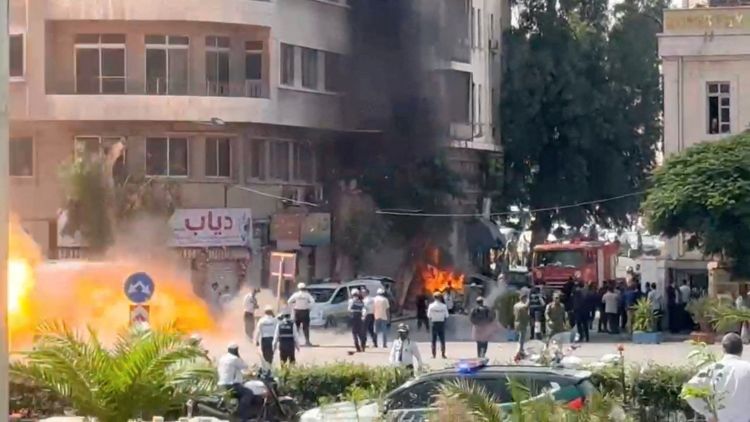 2c8d0508-628a-47ae-ae3e-6192a5c3c7dd Visite de Macron à Damas: explosions près de l’hôtel