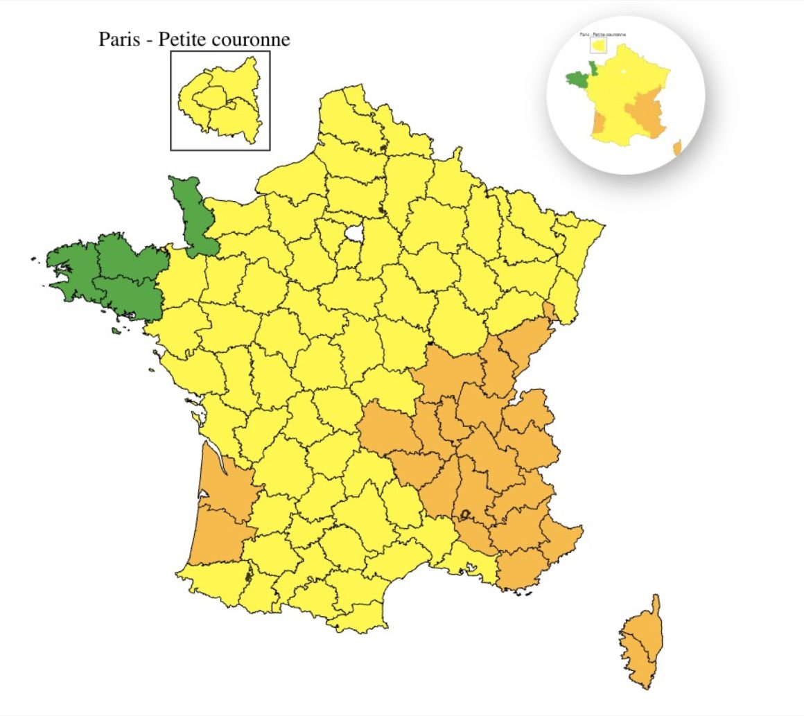 2e713536-e305-4fb3-8154-5d034a090d08 Vigilance orange pour canicule dans 23 départements