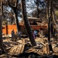 Incendie dans le massif de Trévillach