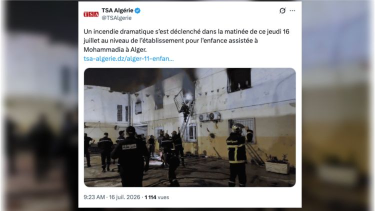 3a5ca2f8-48d6-49ff-aed2-1a49bc623519 Incendie mortel dans un orphelinat en Algérie