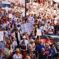 Manifestation contre les violences sexuelles