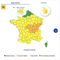 Alerte Orange : 15 départements sous vigilance pour risques d’orages