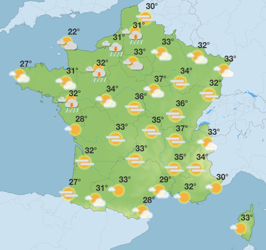 6c6948aa-e824-4d38-81db-0e02c6827159 Prévisions Météo-France : persistance de la canicule jusqu’à mi-juillet