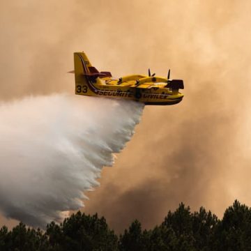 Une nouvelle vague de chaleur et les incendies en France