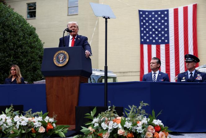 709b7302-07a8-4196-ab12-19c59fa972c2 Un agent de la Maison Blanche suspendu pour avoir parié sur les discours de Trump
