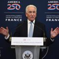 Réception à l’ambassade américaine à Paris