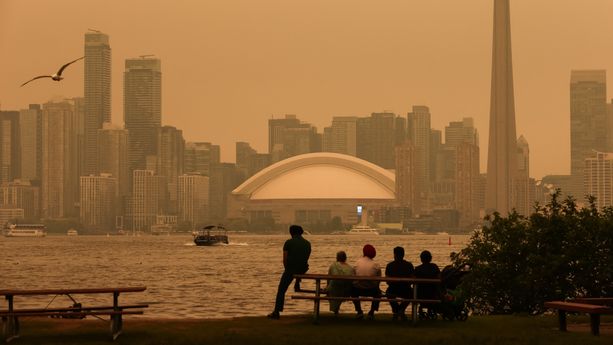 CANADA-ENVIRONMENT-FIRES-AIR QUALITY Série de feux de forêt au Canada : une situation critique