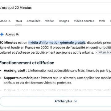 Comment désactiver les aperçus IA de Google