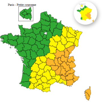 Vigilance orange en France pour la canicule