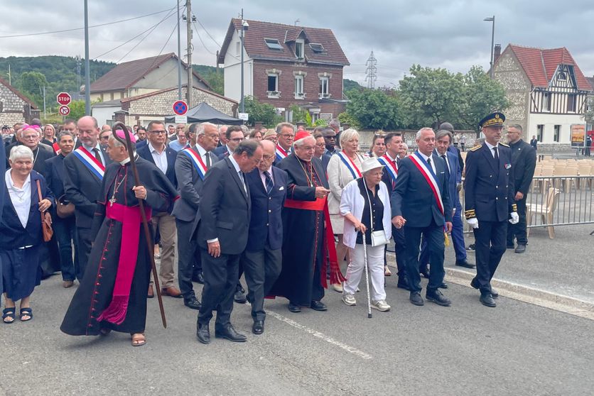 RR IMG_6169 Commémoration du Père Hamel à Saint-Étienne-du-Rouvray