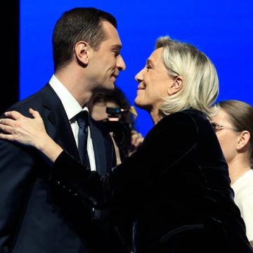 a2a1a724-5aa8-47bb-9cc8-8dca2f5529d3 Jordan Bardella et Marine Le Pen à Liévin avant une décision judiciaire cruciale