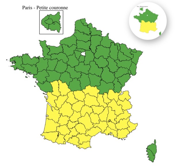 a306d054-f33c-4291-8419-bdc94a3c07d9 Vigilance jaune pour 43 départements en raison d’orages prévus