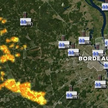 Les incendies en Gironde menacent des sites stratégiques