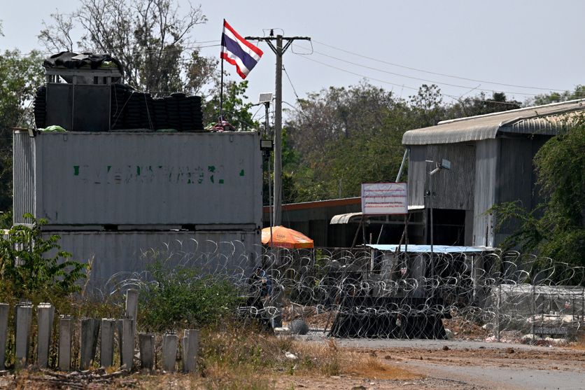 CAMBODIA-THAILAND-CONFLICT-BORDER Une occupation qui divise Phnom Penh et Bangkok