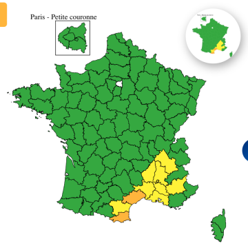 b96bbab1-2252-414a-a481-4d8f1dc35cda Vigilance jaune canicule pour le sud-est de la France