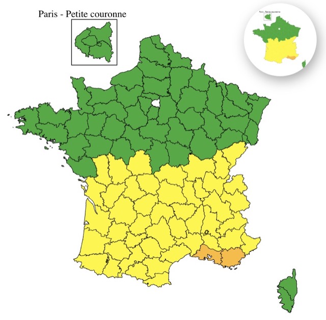 ce58ee72-d767-4c8f-9943-5ef521d0f350 Météo : Vigilance jaune pour orages dans 43 départements