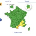 Vigilance jaune canicule dans huit départements du sud-est