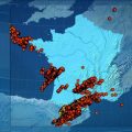 Intempéries en France : orages violents sur fond de canicule