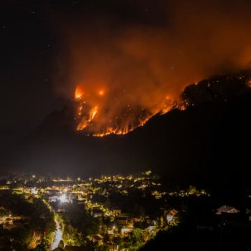 Un incendie dévastateur dans les Hautes-Alpes