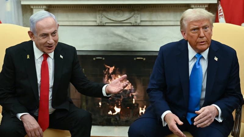 e9b4286b-f9bd-478b-a861-0f71a3af81f6 Rencontre entre Benjamin Netanyahu et Donald Trump à Washington