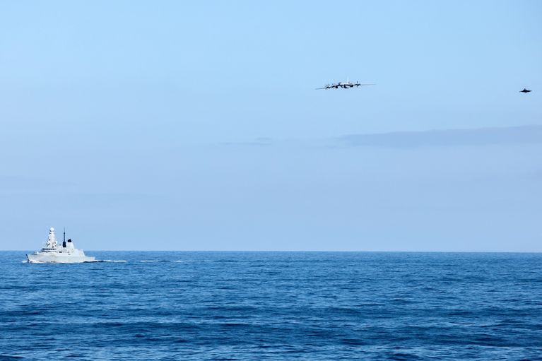 BRITAIN-RUSSIA-DEFENCE-NATO Incident entre la Russie et l’Otan en mer de Norvège