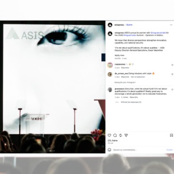 ef40829e-a3a6-47d9-a757-7d56f7a897d2 Les services secrets australiens recrutent lors du sommet Vogue Codes