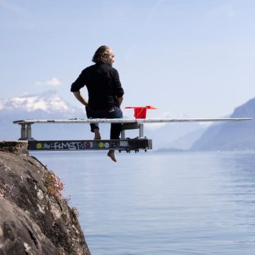 Rencontre estivale avec Stephan Eicher, au bord du lac Léman