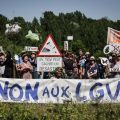 Protestation contre le projet de LGV entre Bordeaux, Toulouse et Dax