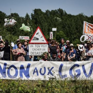 f3fd8393-72da-470e-8dc3-a5b1c748035b Protestation contre le projet de LGV entre Bordeaux, Toulouse et Dax