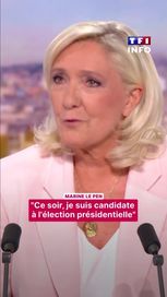 f79b5eef-c48d-4d8f-9c19-7e11db0d2c3a Marine Le Pen se déclare candidate à la présidentielle